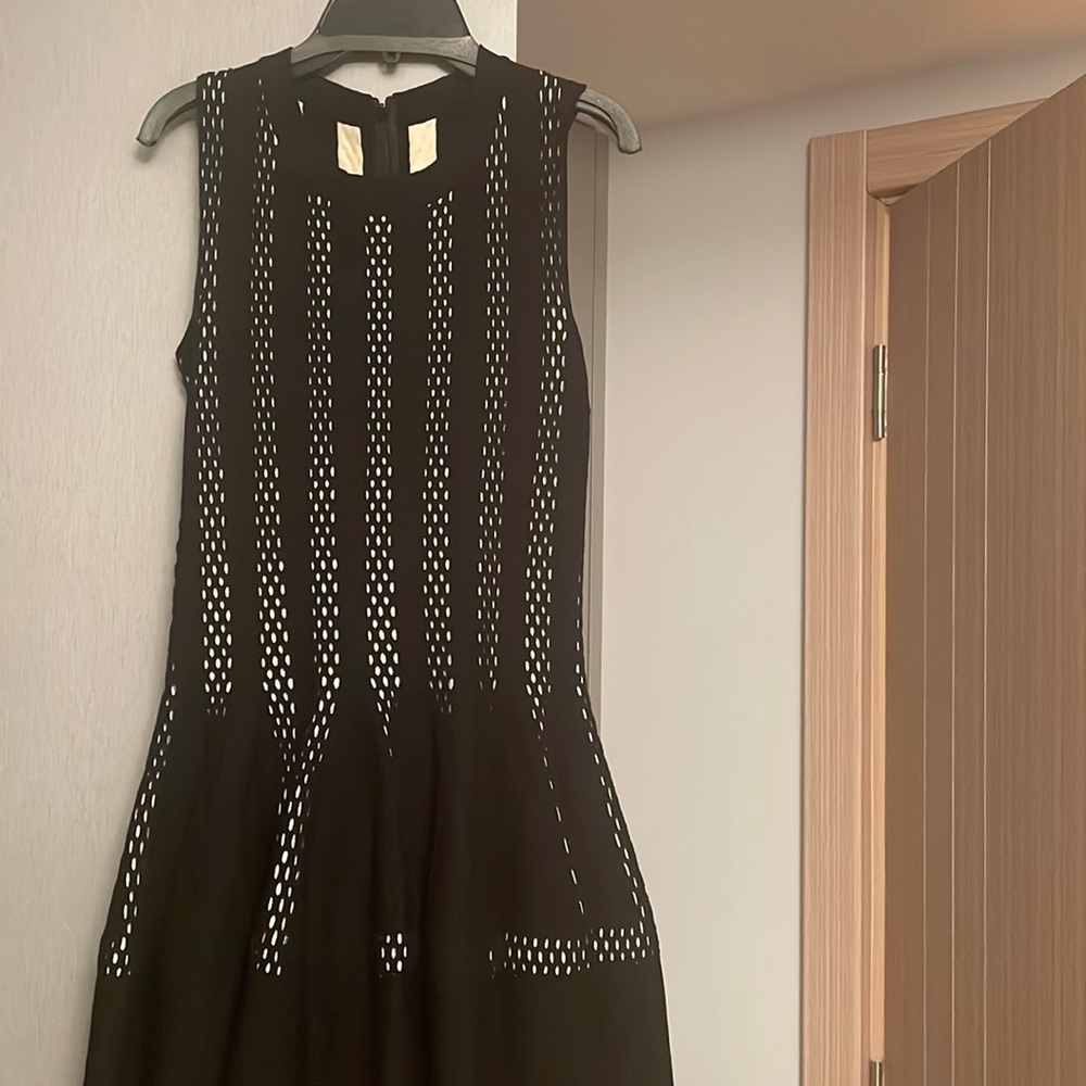 Alaia Pleated skater dress